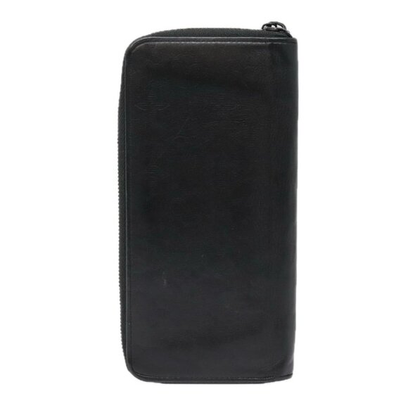 LOUIS VUITTON Monogram Shadow Zippy Wallet Vertical Black M62902 LV Auth 91911 - Picture 4 of 15